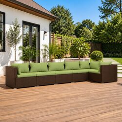 Specifications of 6 Piece Garden Lounge Set with Cushions
