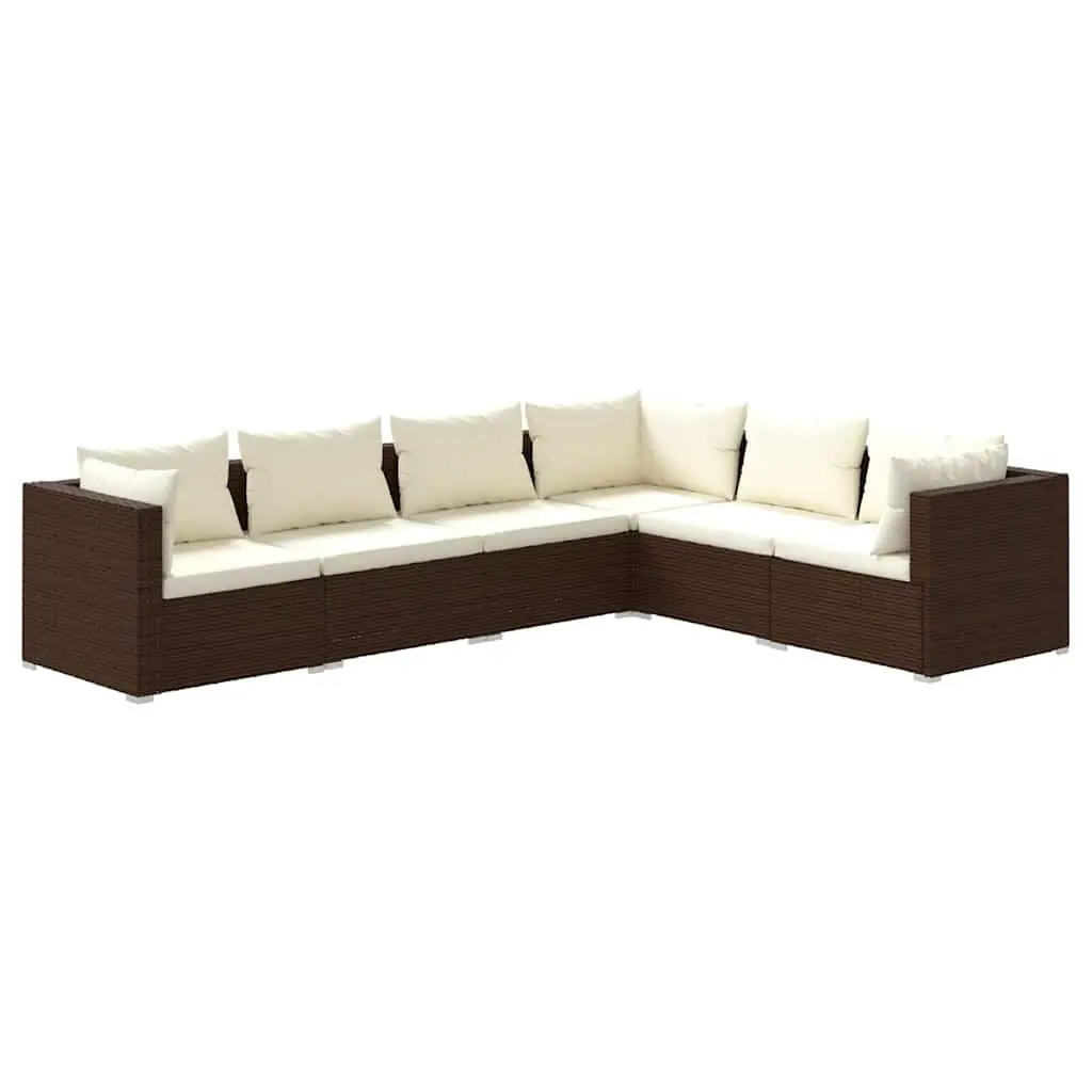 6-Piece Modular Outdoor Furniture Set