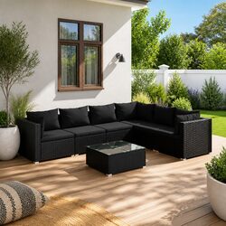 7-Piece Modular Outdoor Patio Lounge Set Specifications