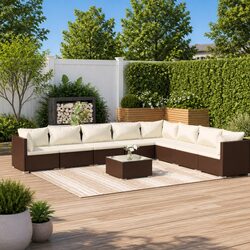 Specifications of Our 9 Piece Garden Lounge Set