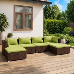 Specifications of 6-Piece Garden Lounge Furniture Set