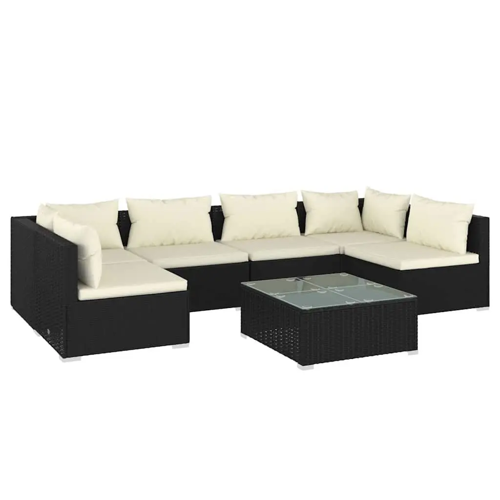 7 Piece Modular Garden Lounge Set