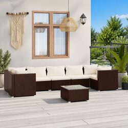 Specifications for 8-Piece Garden Lounge Set with Cushions
