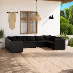 9 Piece Garden Lounge Set: Specifications and Features