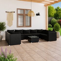 10-Piece Garden Lounge Set Specifications and Details