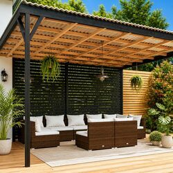 Specifications of the 9 Piece Garden Lounge Set