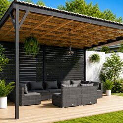 9-Piece Outdoor Lounge Set Specifications and Details