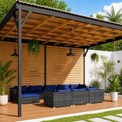 10 Piece Outdoor Lounge Set Specifications: Durable & Stylish