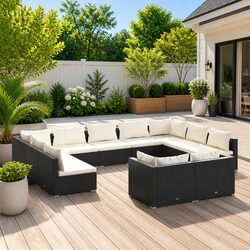 11 Piece Garden Lounge Set - Specifications and Details
