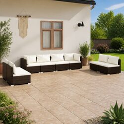 8-Piece Outdoor Patio Lounge Set – Specifications Inside