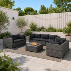 8-Piece Garden Lounge Set Specifications and Features