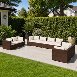 8-Piece Garden Lounge Set Specifications and Features