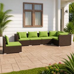 Specifications of the 6-Piece Garden Lounge Set