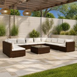 Specifications of 11 Piece Modular Garden Lounge Set