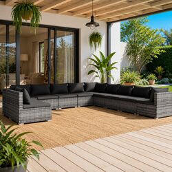 Specifications for 11-Piece Garden Lounge Set
