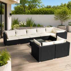 9-Piece Modular Outdoor Lounge Set Specifications