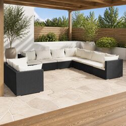Specifications of the 9 Piece Outdoor Lounge Set