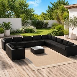 12 Piece Garden Lounge Set Specifications and Details