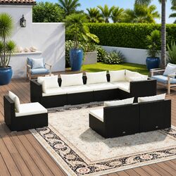 8 Piece Garden Lounge Set Specifications and Features