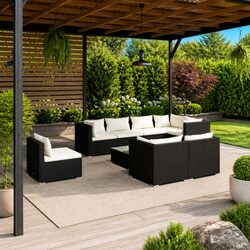 Specifications of the 9 Piece Outdoor Lounge Set