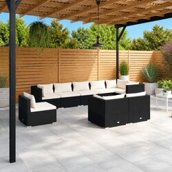9 Piece Modular Garden Lounge Set - Specifications Inside