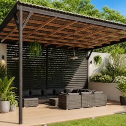 Specifications of 12 Piece Garden Lounge Set with Cushions Grey