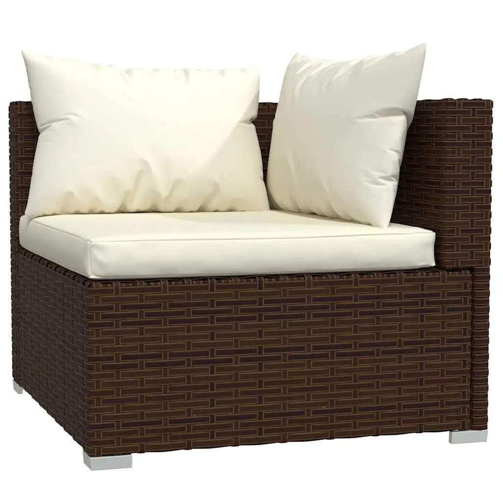 8 Piece Modular Garden Lounge Set with Cushions