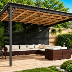 10 Piece Garden Lounge Set - Specs and Features