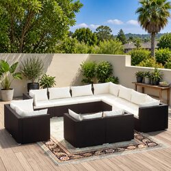 Specifications of 11-Piece Outdoor Garden Lounge Set
