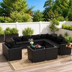 12 Piece Outdoor Lounge Set: Specs and Details