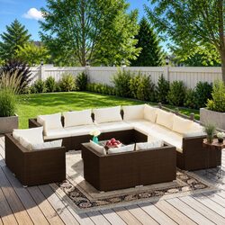 12-Piece Garden Lounge Set: Specs and Details