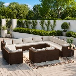 12 Piece Outdoor Lounge Set - Specs and Details