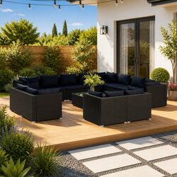 13-Piece Modular Garden Lounge Set Specifications