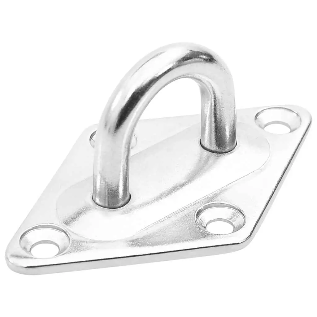 Sunshade Sail Accessory Set for Garden 9 Piece Stainless Steel Fittings