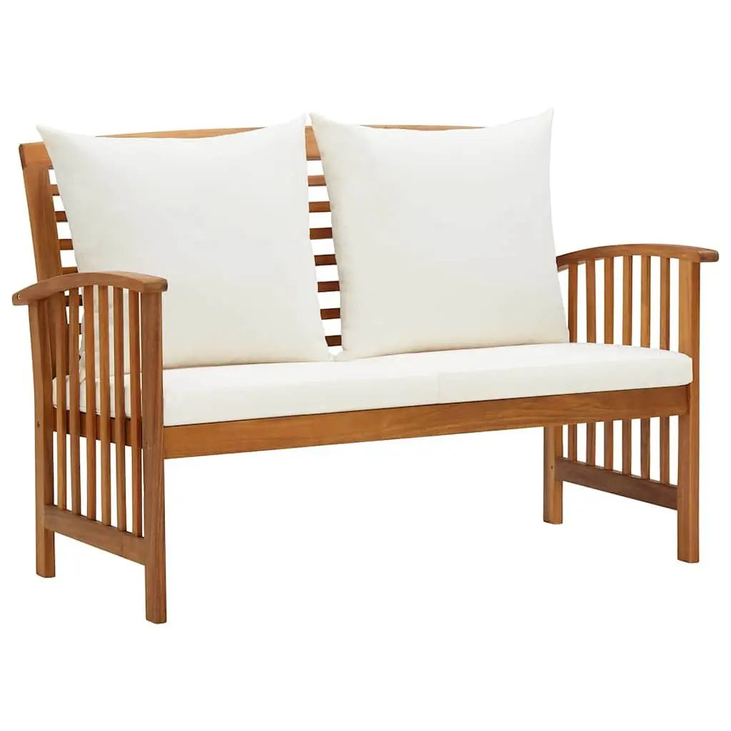 Garden Lounge Set Outdoor Furniture 2 Piece White