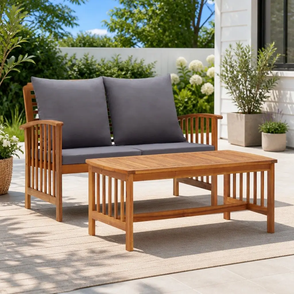 2 Piece Garden Lounge Set