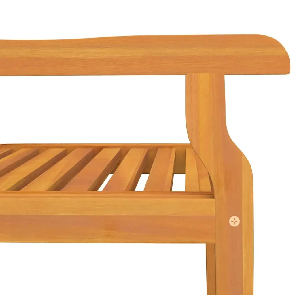 Outdoor Dining Chairs Garden Patio Seating Solid Acacia Wood 2 Piece