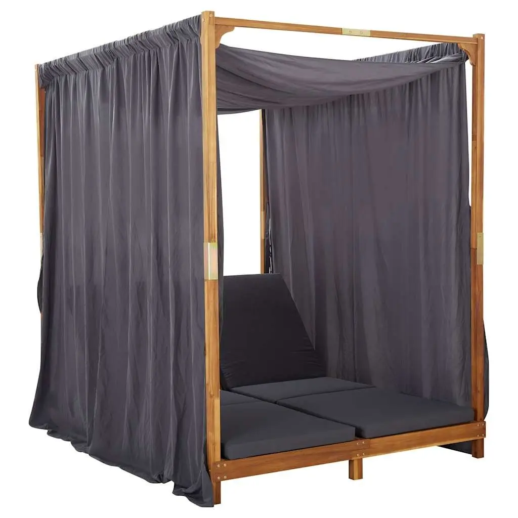 Double Sun Lounger Outdoor Garden Patio Furniture 2 Person Size