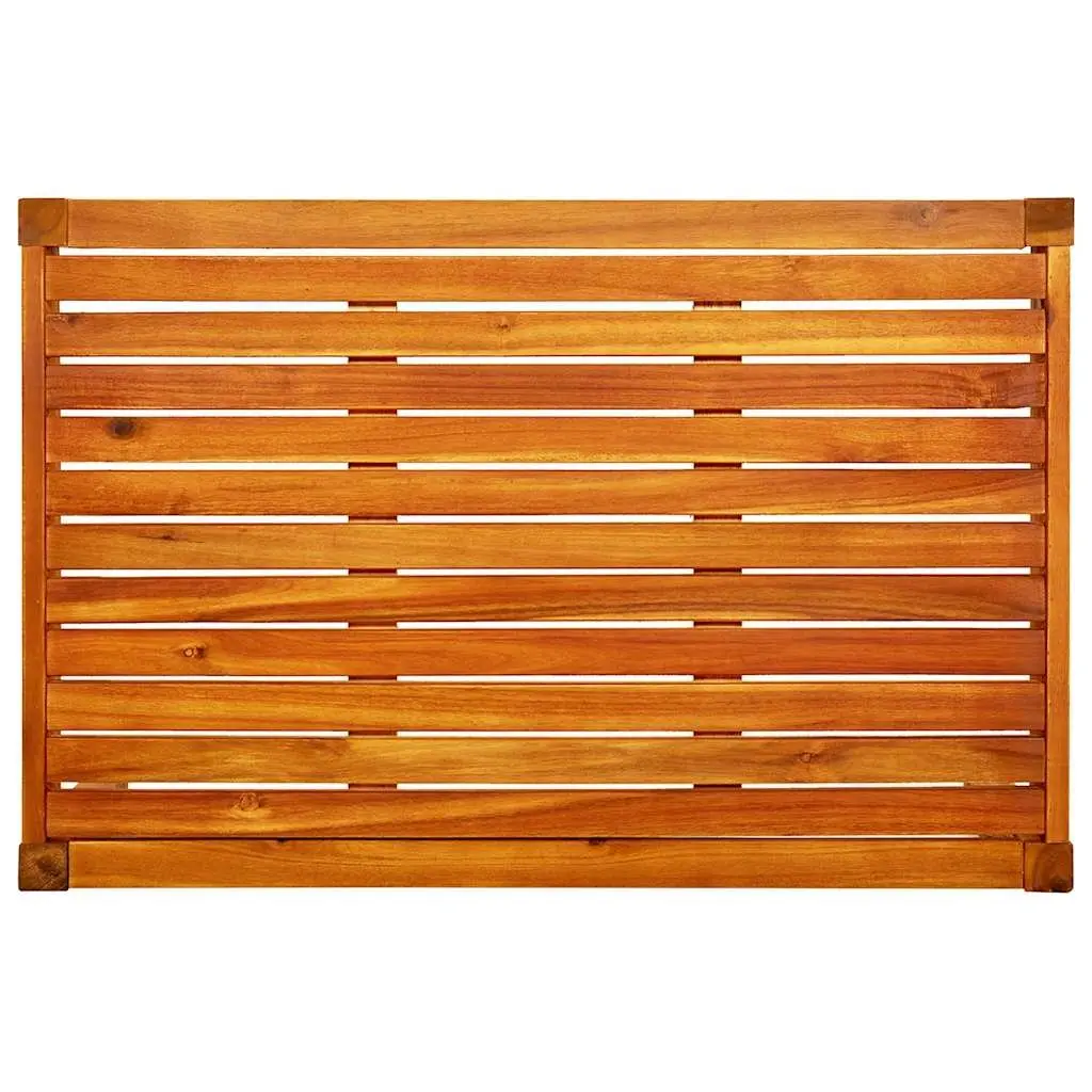 Solid Acacia Wood Garden Table Outdoor Patio Coffee Table 85x57x29cm