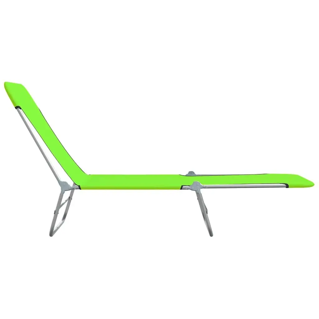 Sun Loungers Foldable 2 pcs Adjustable Backrest Garden Beach Relaxation Seating