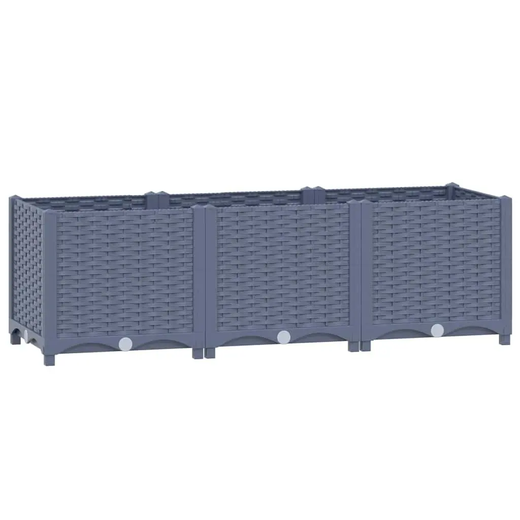 Raised Garden Bed Planter Box Outdoor 120x40x38 cm