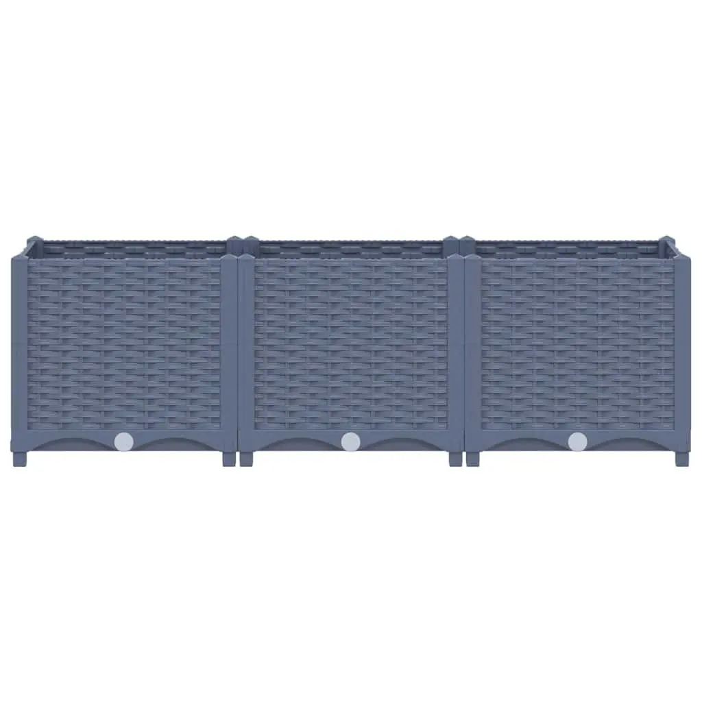 Raised Garden Bed Planter Box Outdoor 120x40x38 cm