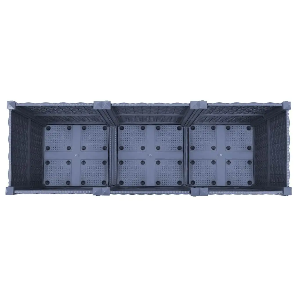 Raised Garden Bed Planter Box Outdoor 120x40x38 cm