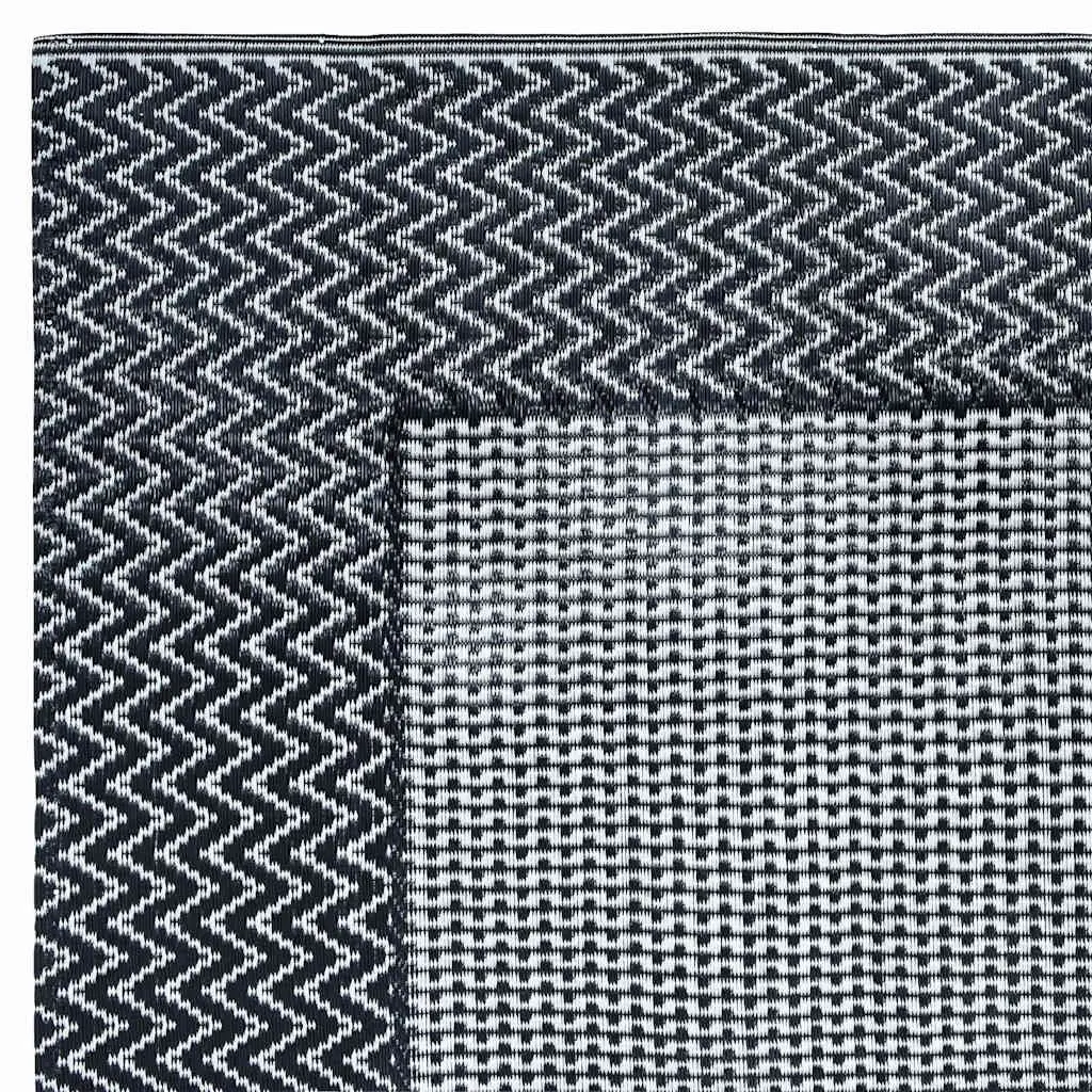 Outdoor Rug for Patio Balcony Terrace Grey 190x290 cm