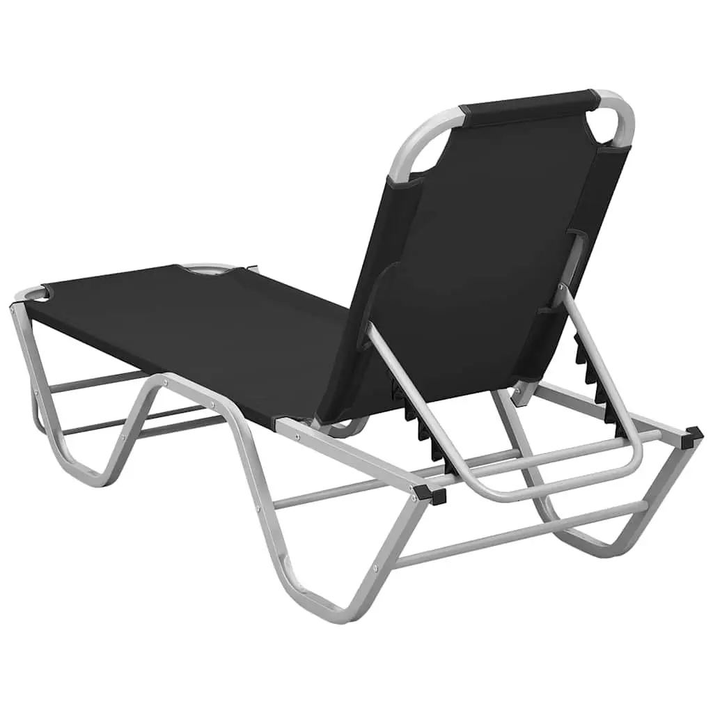 Sun Lounger Reclining Chair Garden Patio Outdoor Seating Adjustable Lounger