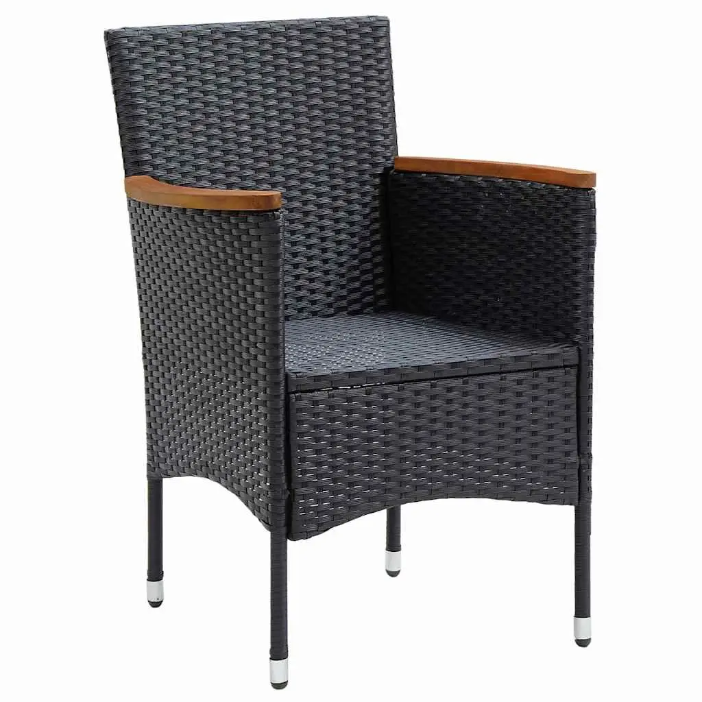 Outdoor Dining Chairs Set for Garden Patio 4 Piece