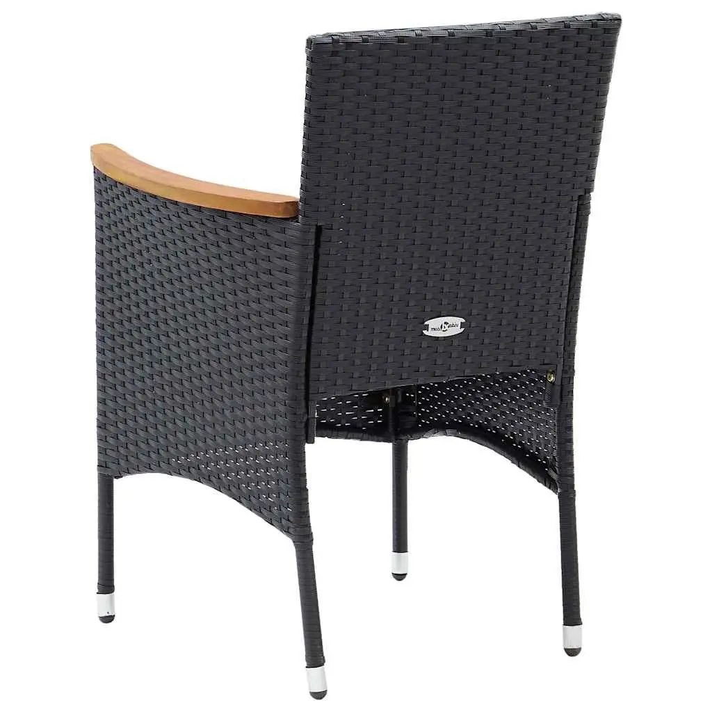 Outdoor Dining Chairs Set for Garden Patio 4 Piece