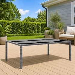 200x150cm Garden Table: Dimensions and Features