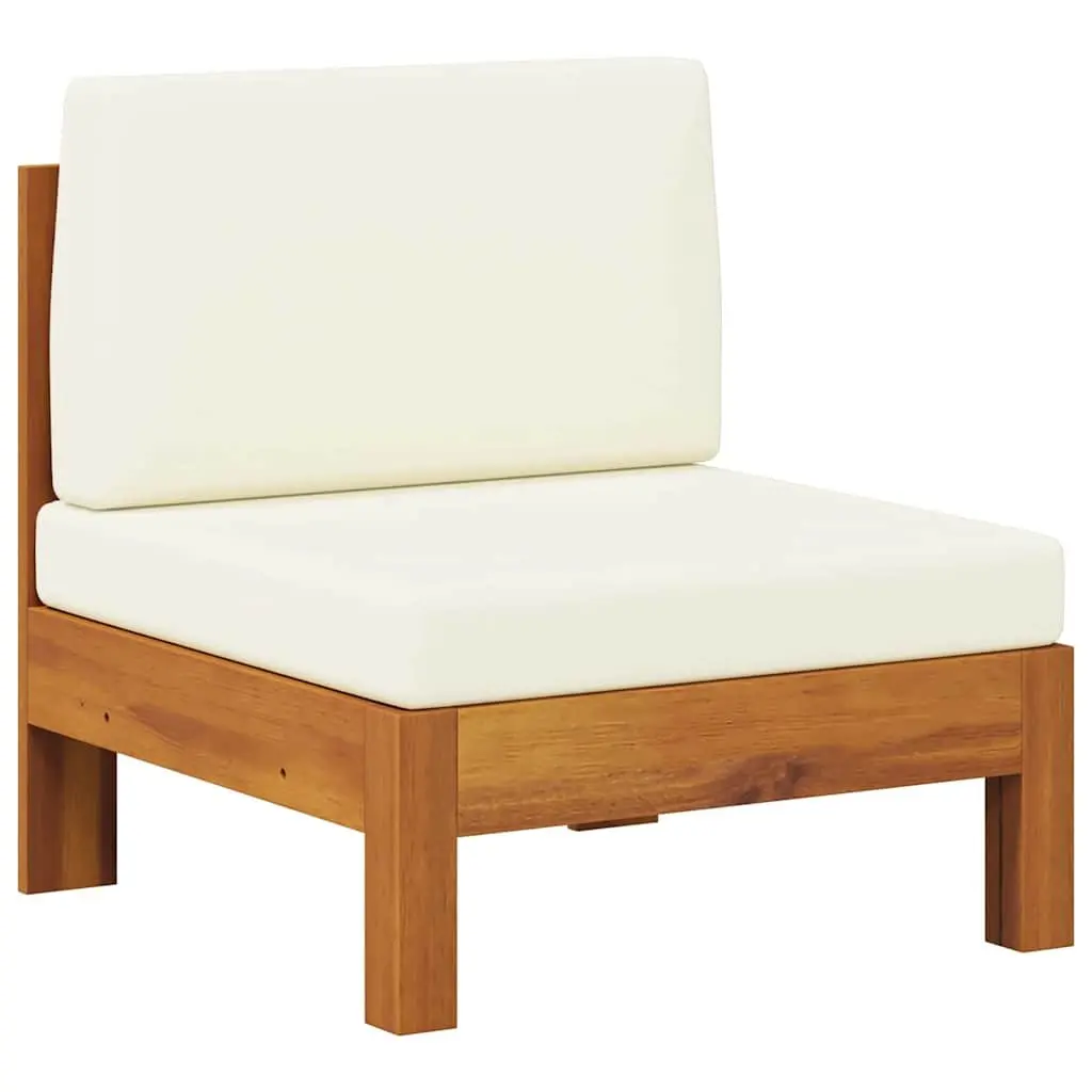 Solid Acacia Wood Middle Sofa Section