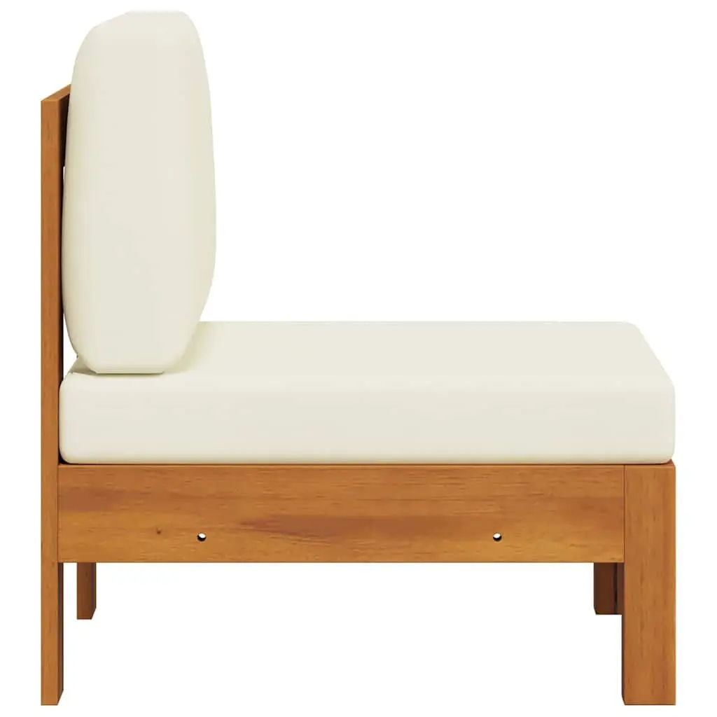 Solid Acacia Wood Middle Sofa Section